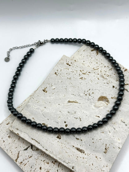 Dark Grey Hematite Necklace
