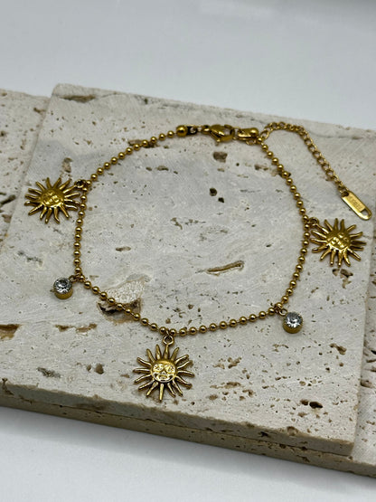 Sun Kissed Anklet