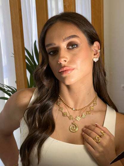 Evelyn Gold Necklace
