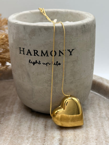 Big Francese Gold Necklace