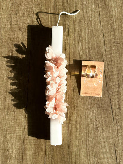 Flower Candle Gift