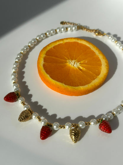 Strawberry Necklace