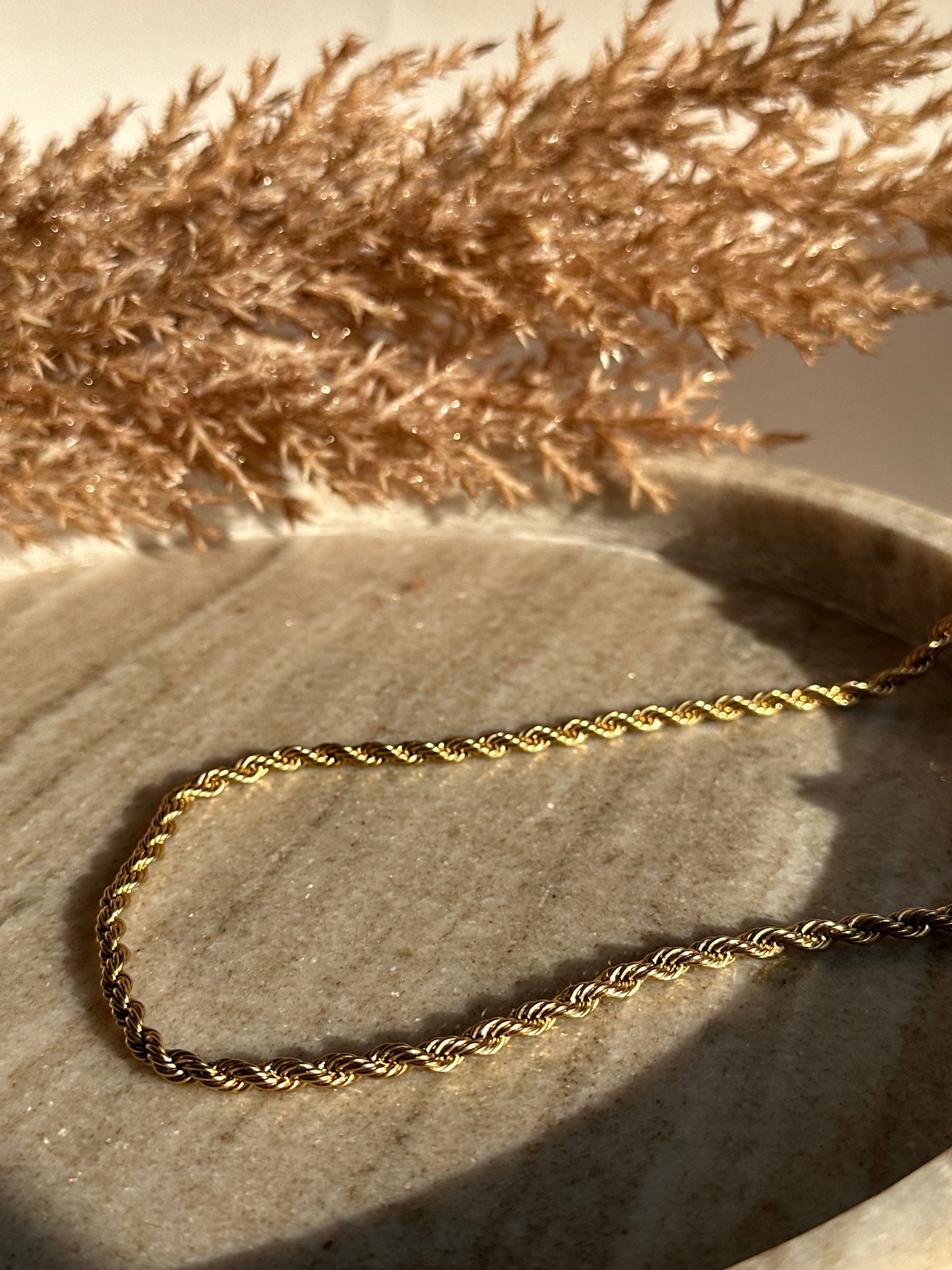Twister Gold Chain