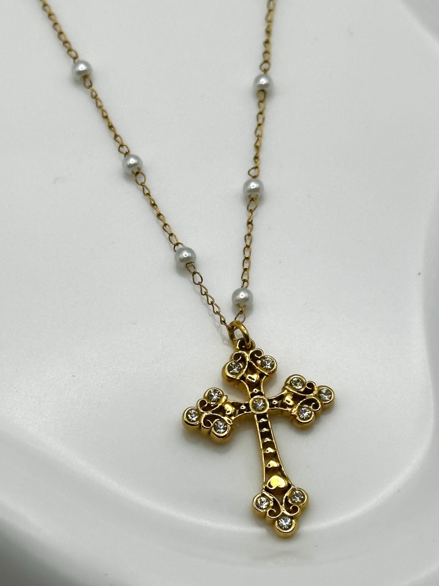 Lumiere Cross Necklace