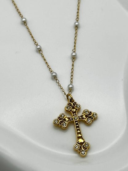 Lumiere Cross Necklace