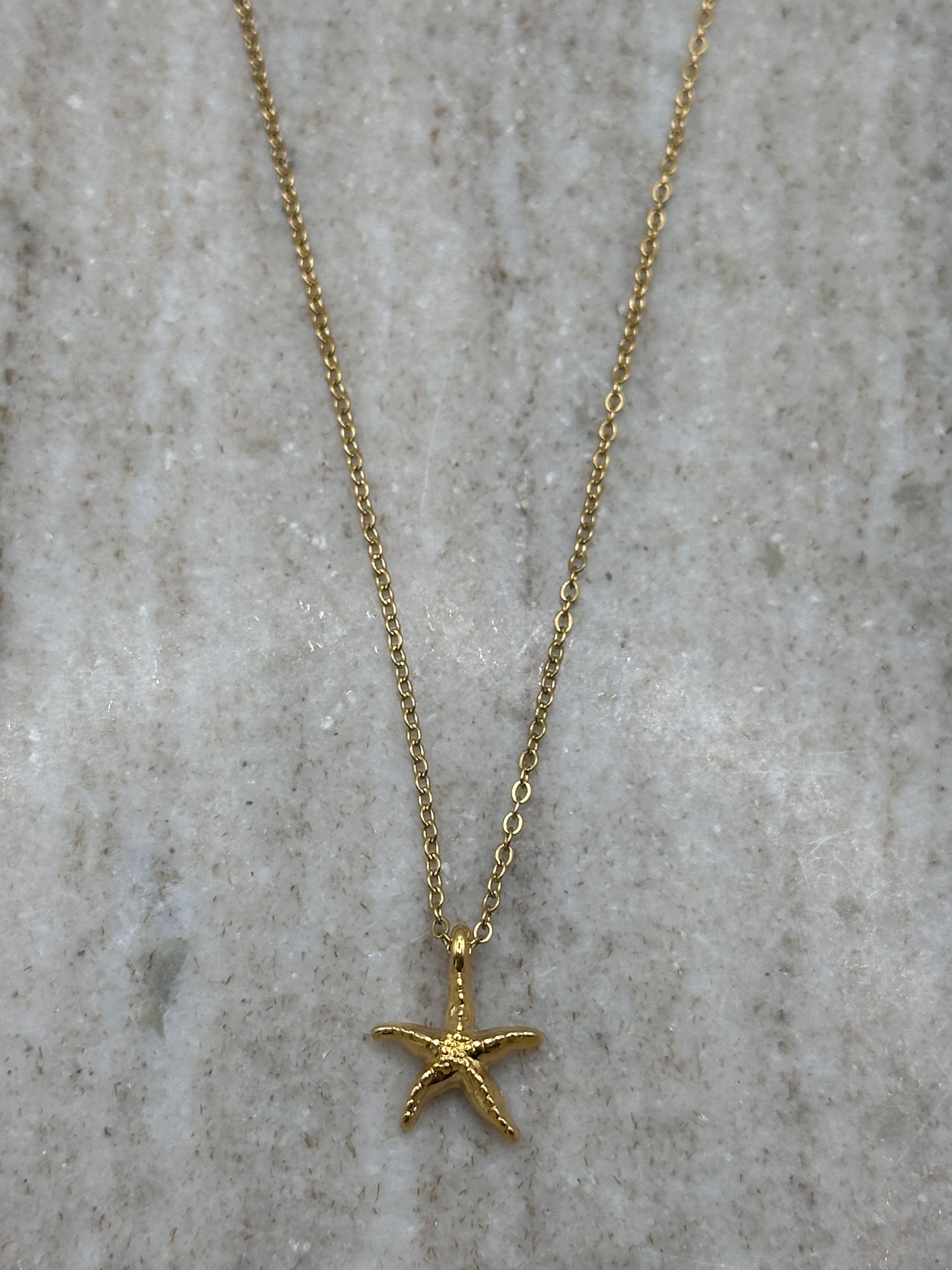 Tiny Starfish Necklace