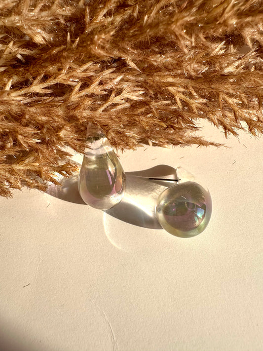 Glass Drop Earrings