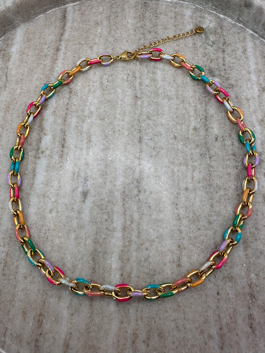 Rainbow Pop Chain