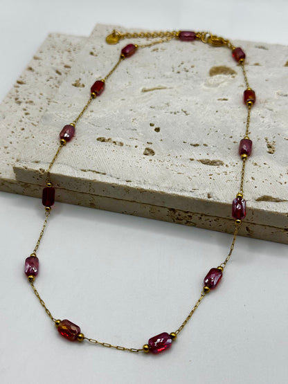 Gocce Rosse Necklace
