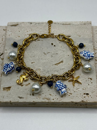 Mediterranean Charm Bracelet