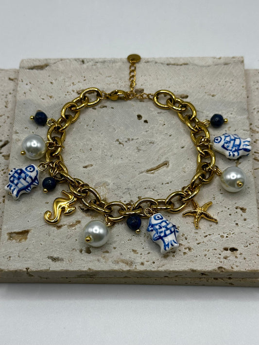 Mediterranean Charm Bracelet