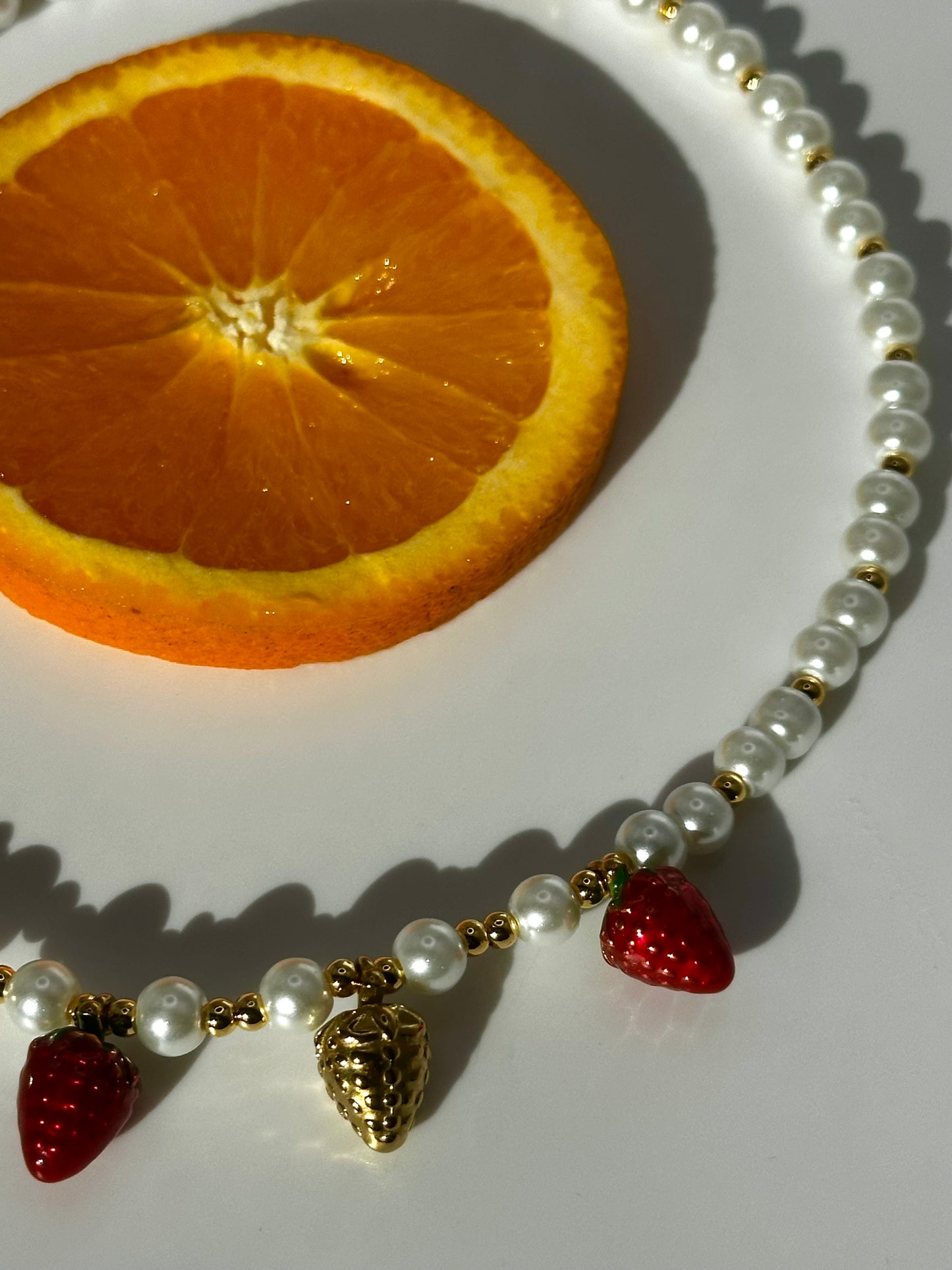 Strawberry Necklace