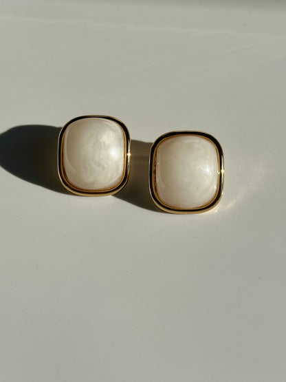 Baby White Candy Earrings