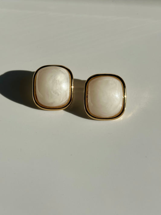 Baby White Candy Earrings