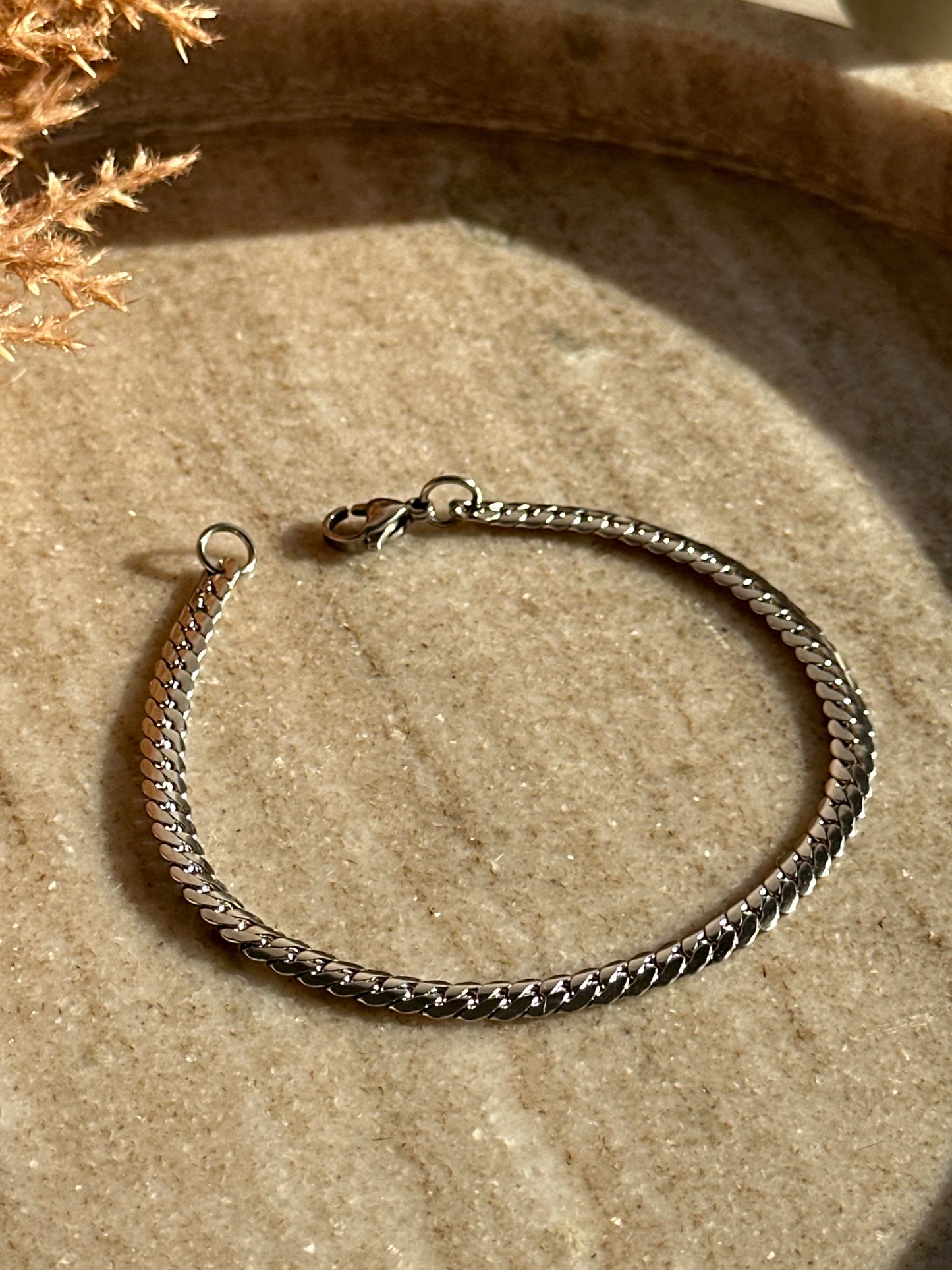 Braids Silver Bracelet