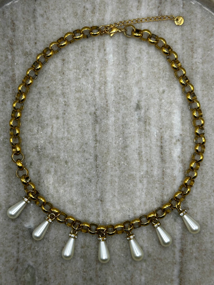 Pearl Drop Necklace