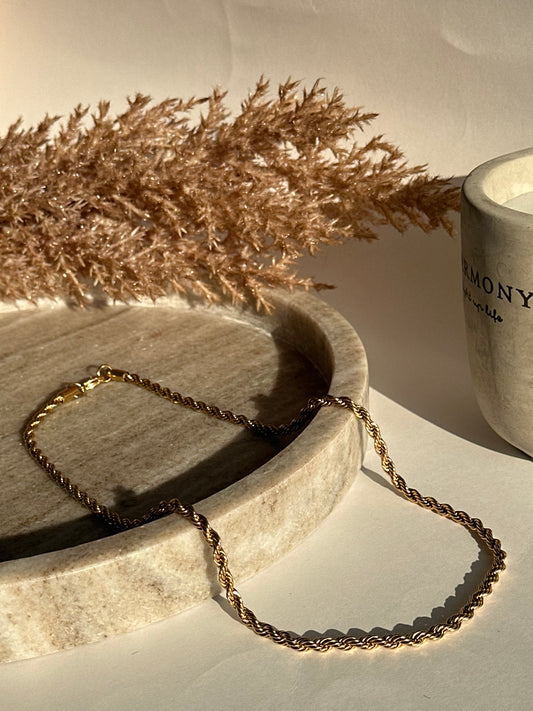 Twister Gold Chain