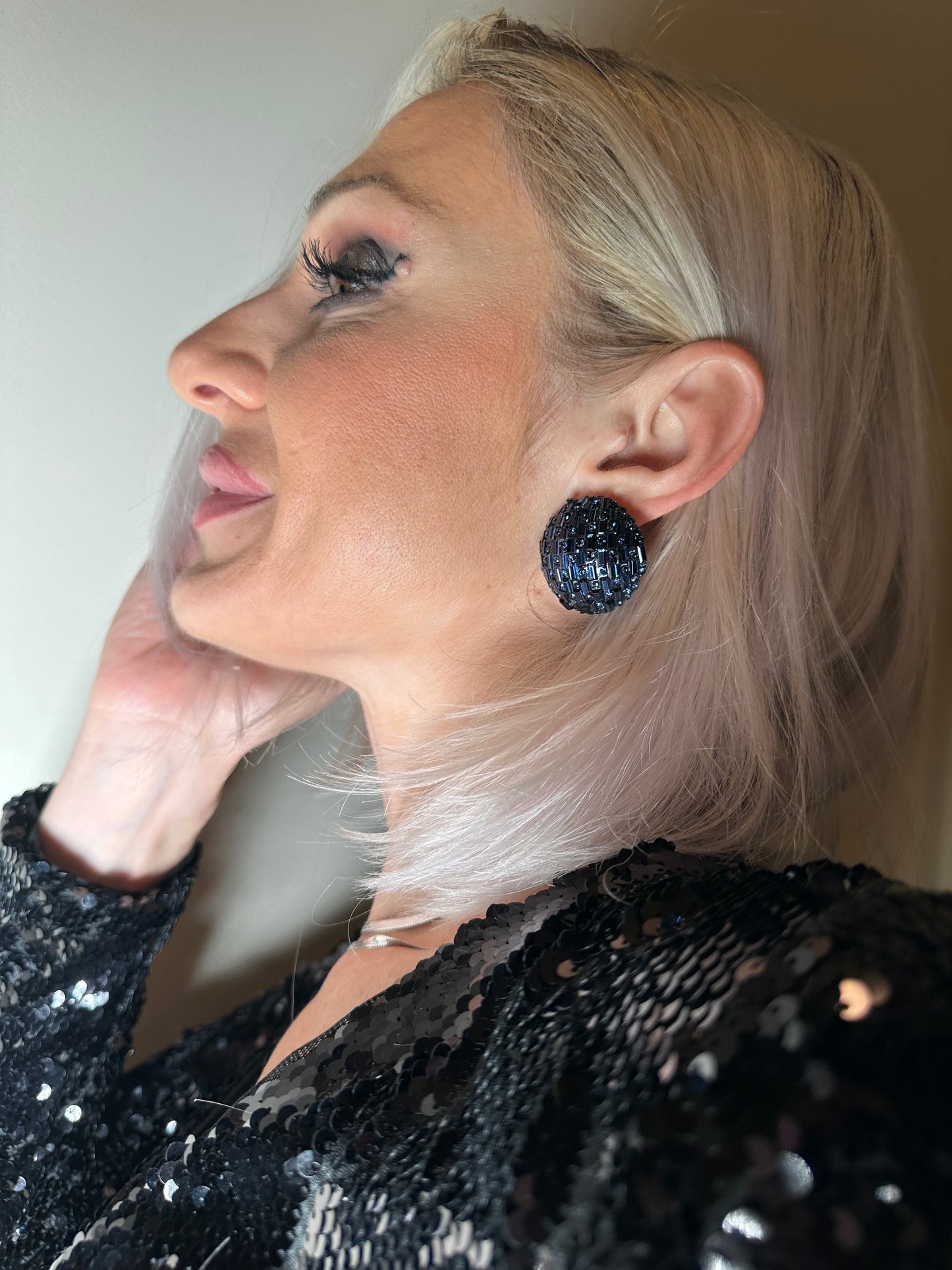 Faby Blue Earrings