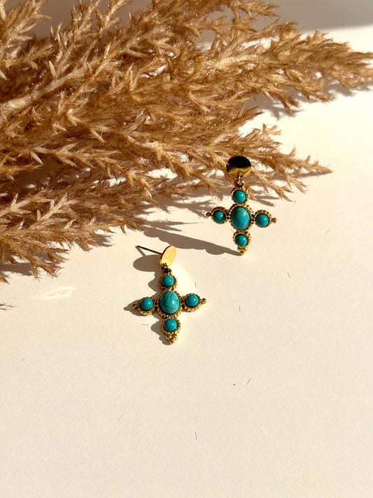 Cross Veraman Earrings