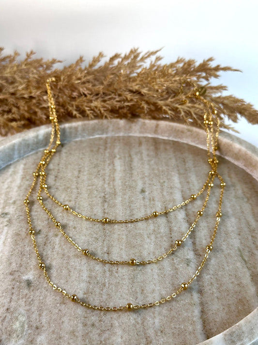 Triple Trump Necklace