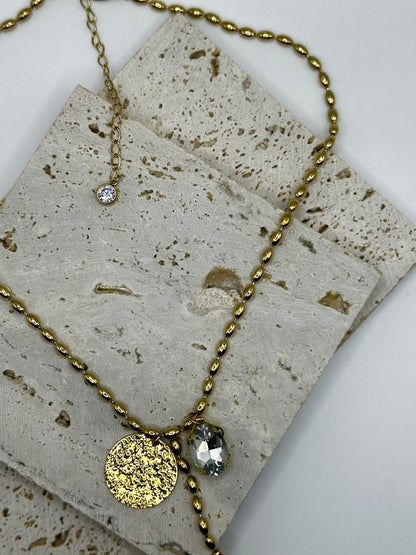 Luminosa Tie Necklace