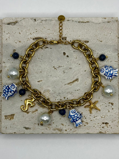 Mediterranean Charm Bracelet