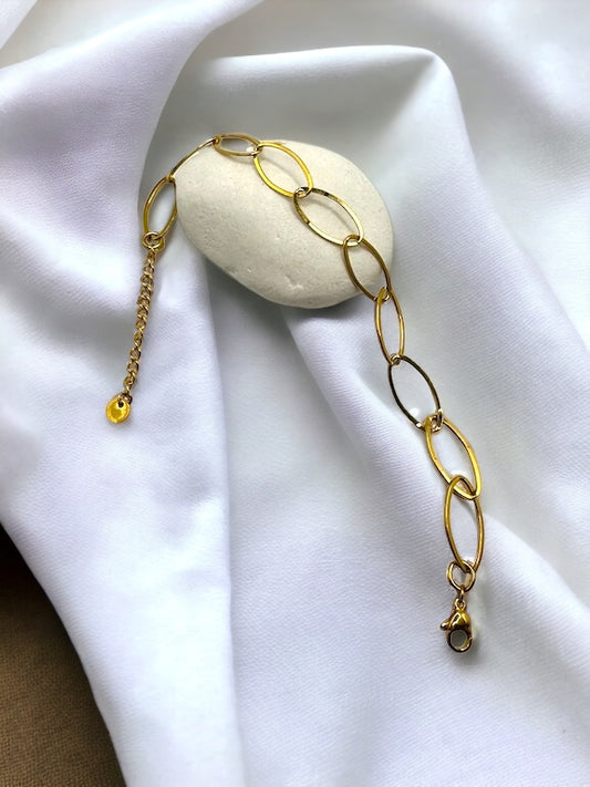 Sophie Gold Anklet and Bracelet