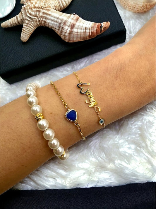 Triple Set “Nona” Bracelet 1