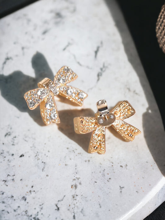 Strass Bow Shoe Accessories