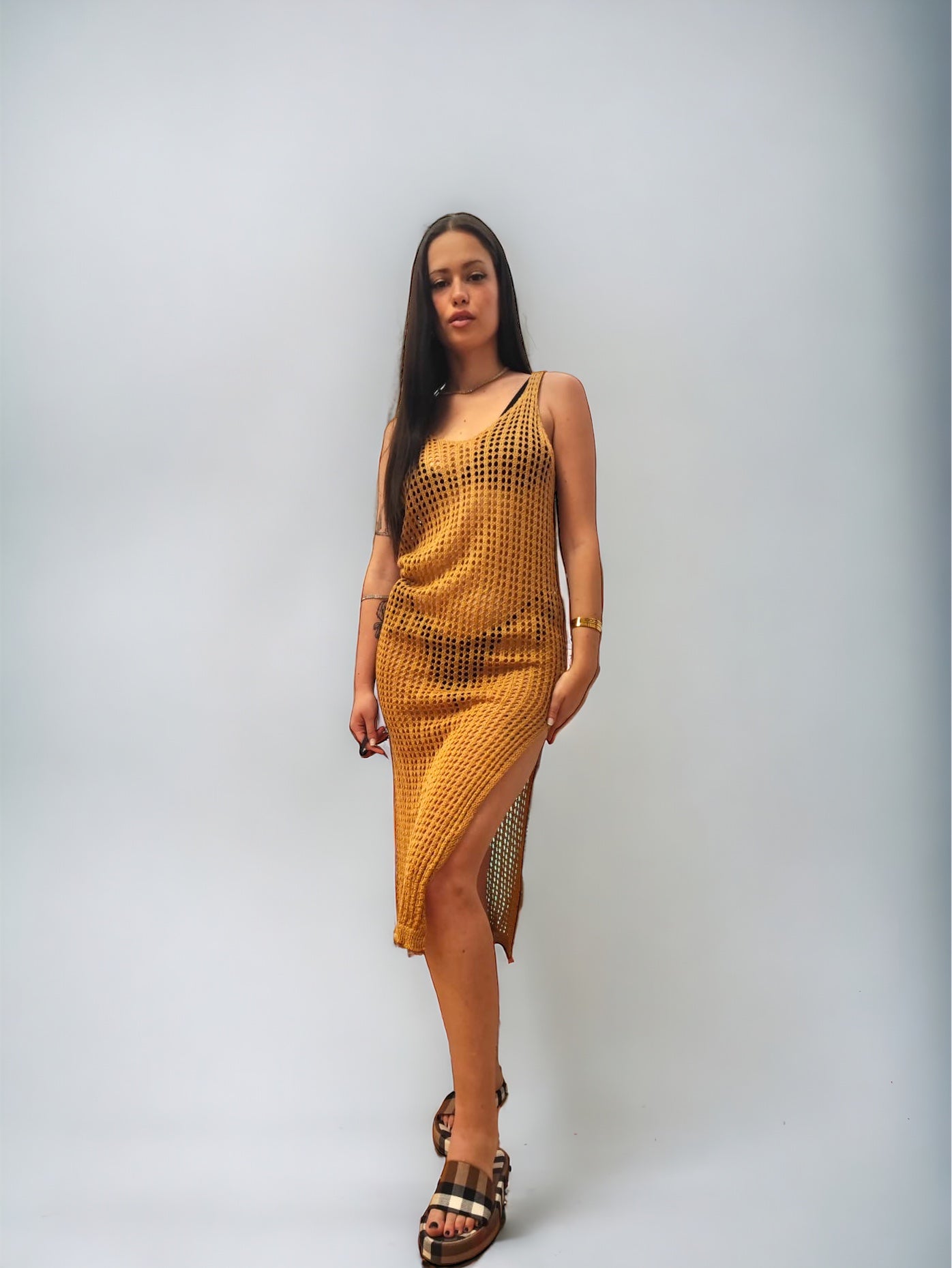 Santorini Sand Beach Dress